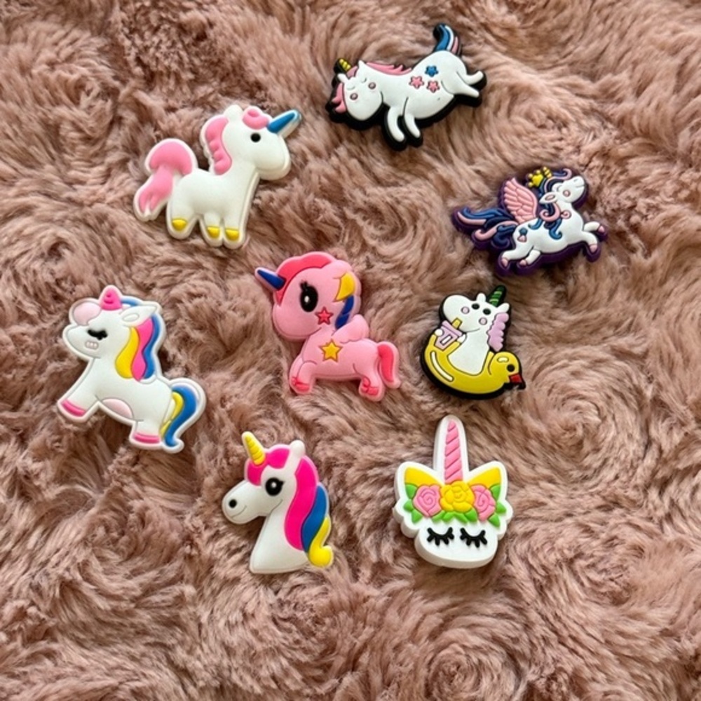 Unicorn Shoe Charms